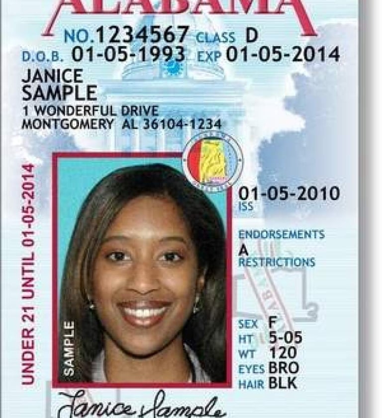 Usa drivers license