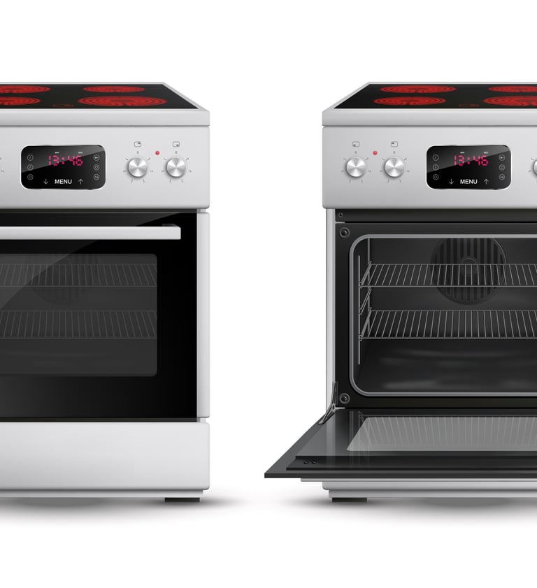 Domestic Electrician installed cooker in london.