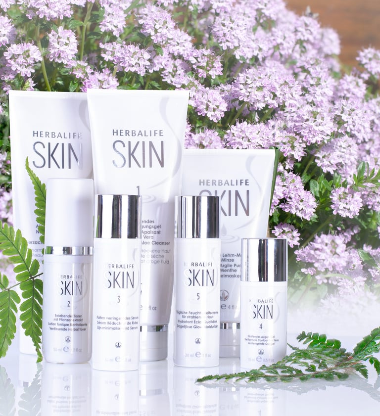 Herbalife Skin, une gamme complète de soins de visage pour hommes et femmes par Herbalife.