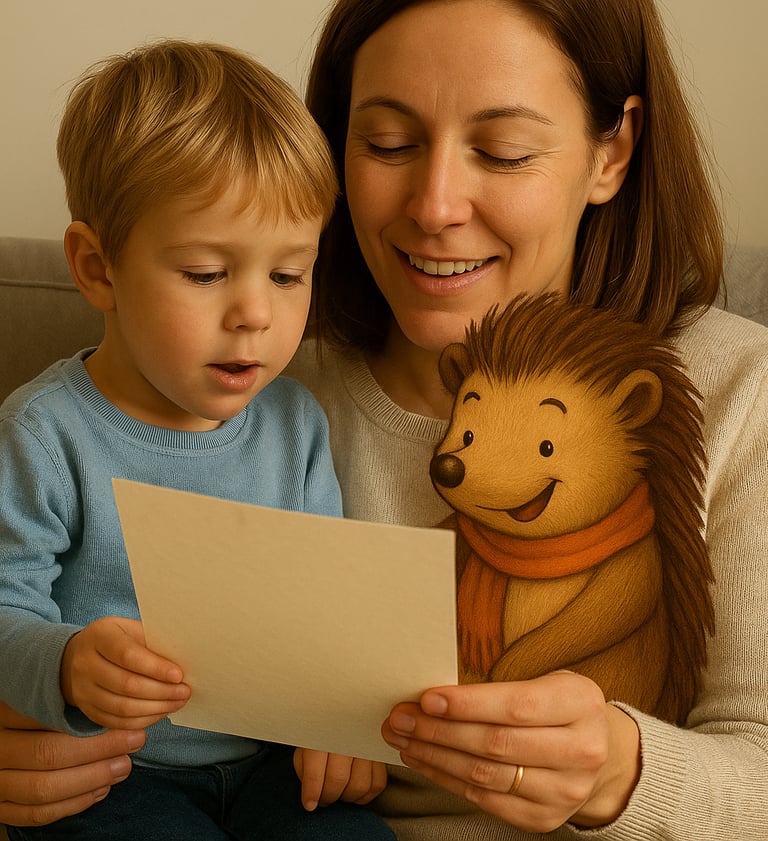 Šeima skaito Giliaus laišką