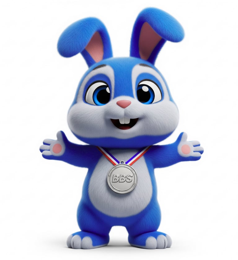 Blue Bunny Silver
