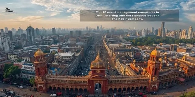 Top 10 event management companies in Delhi, starting with the standout leader