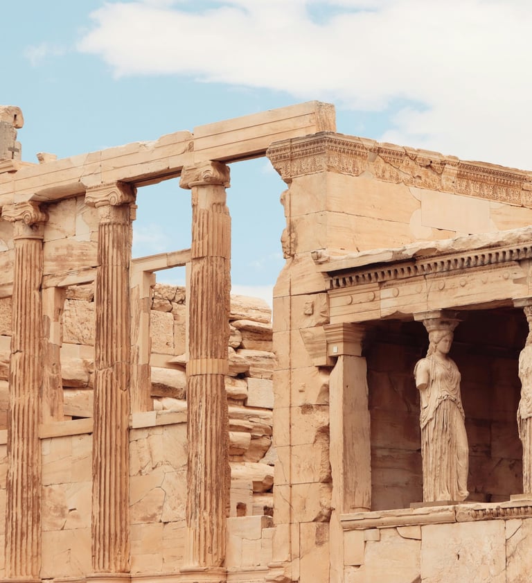 Erechtheion Tempel, Athen, Griechenland