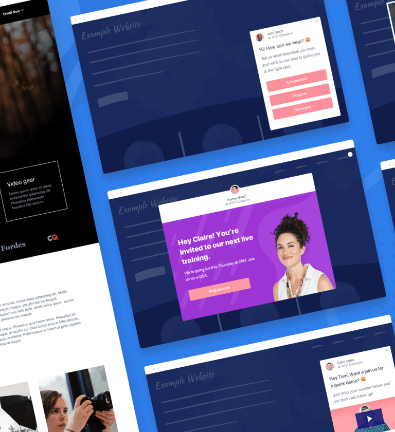 Websites com tecnologia Framer