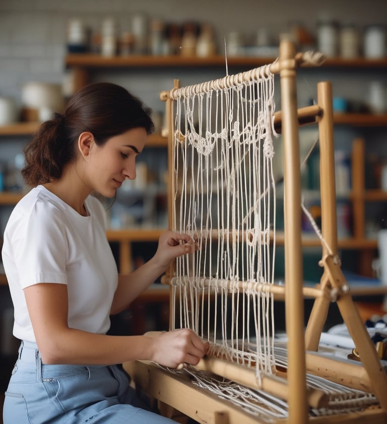 black blue and yellow textile