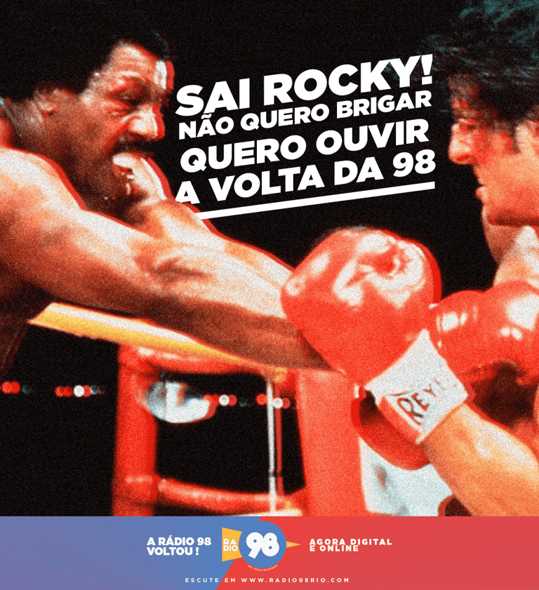 POSTER ROCKY O LUTADOR