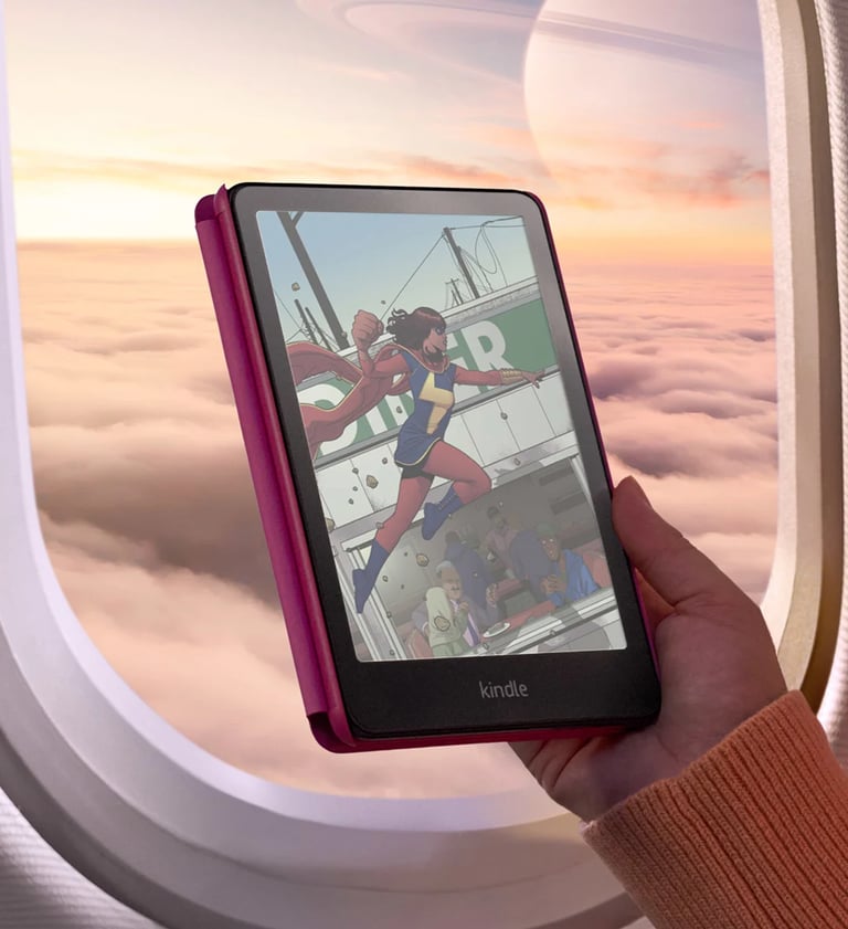 Apresentamos o Kindle Colorsoft