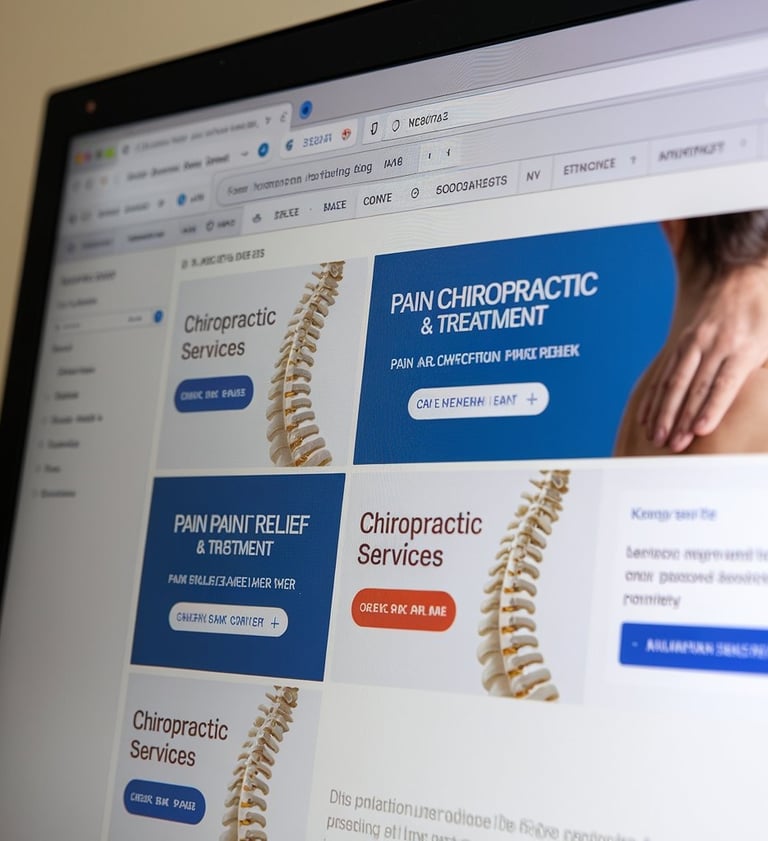 chiropractor google ads