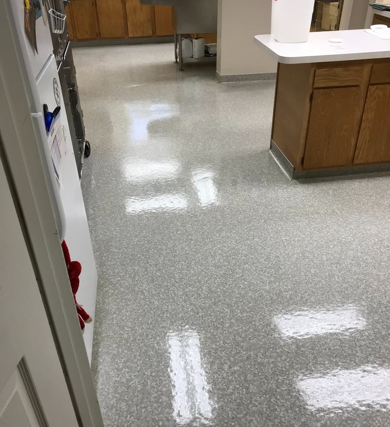 VCT Stripping and Waxing in Ormond Beach, Florida