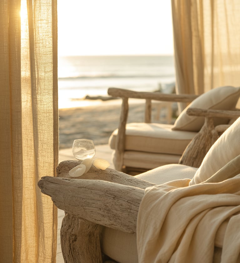 a couch with a blanket on it