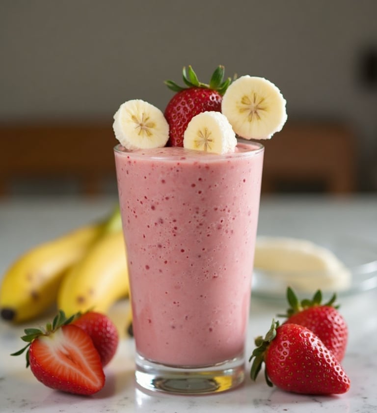 Healthy smoothie for breakfast