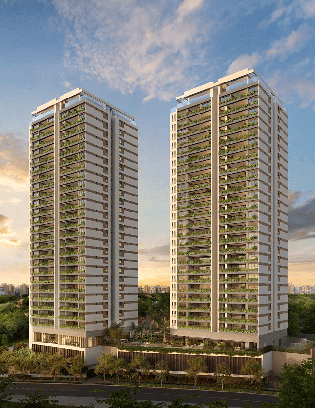 Facha empreendimento - lançamento na Vila Clementino de 164m² a 399m² - 3 suítes - de 2 a 5 milhões