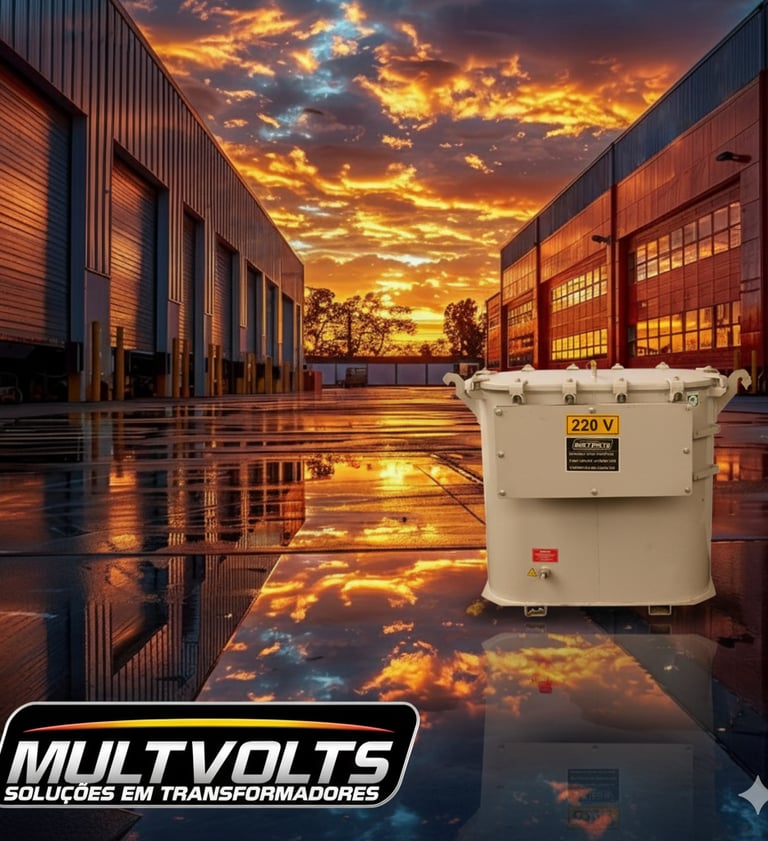 Auto Transformador á óleo Multvolts