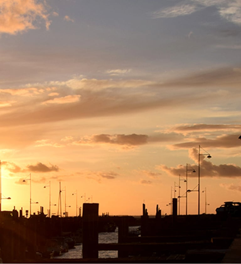 La vue du Port des Brochets