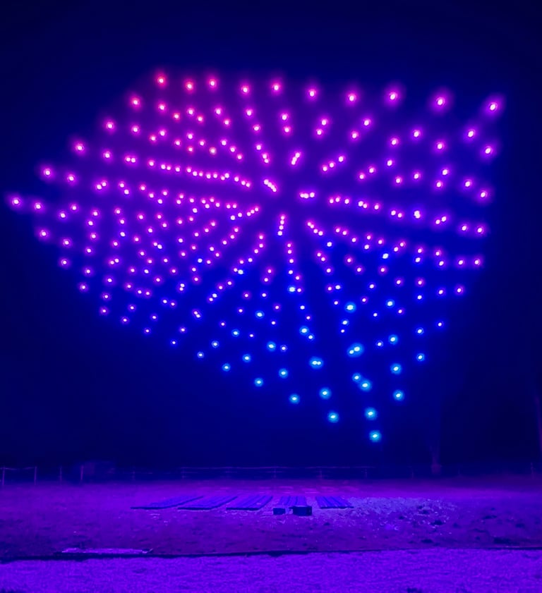 Spectacle de drones Nord