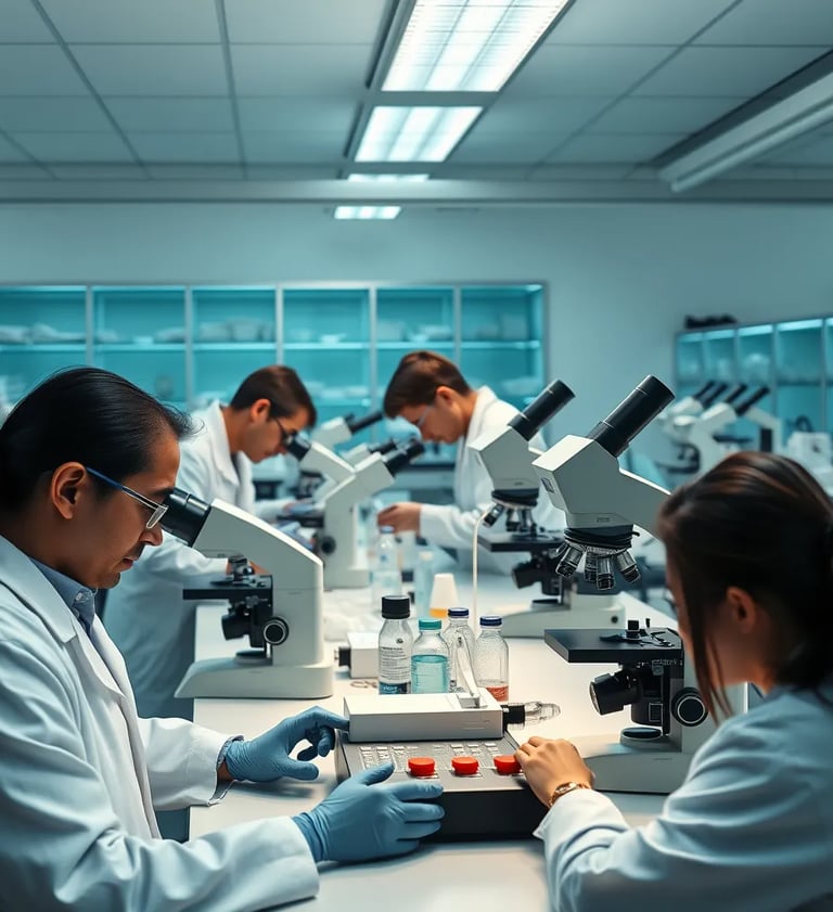 laboratorio analisi kit microbiota