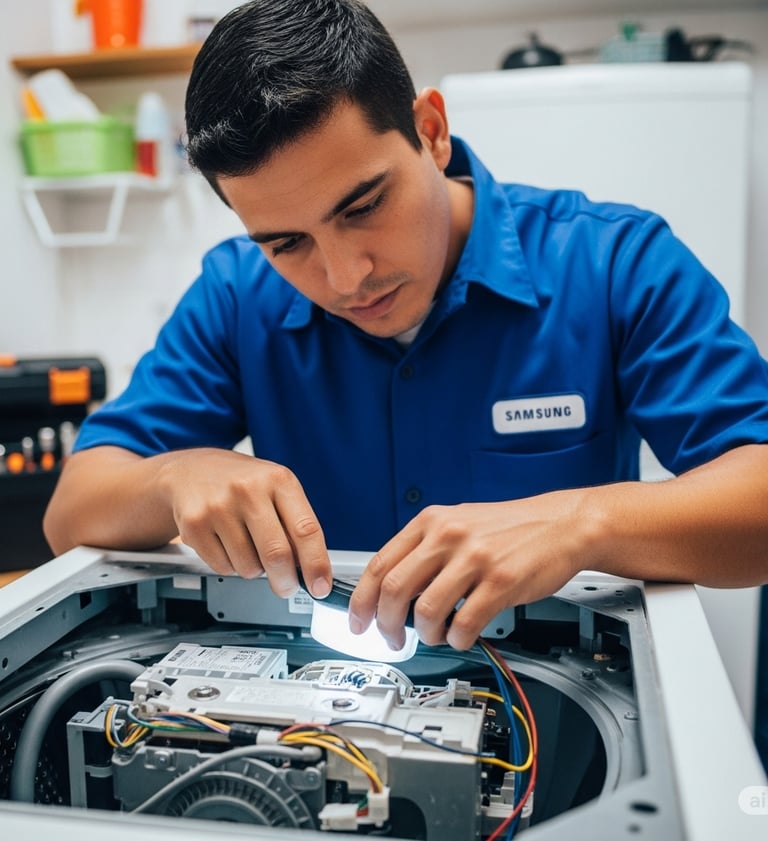 Reparación de Lavadoras y Secadoras Samsung