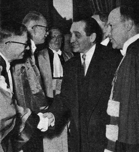 6 novembre 1954 : Pierre Mendès France préside la séance de rentrée de l’Université de Lille