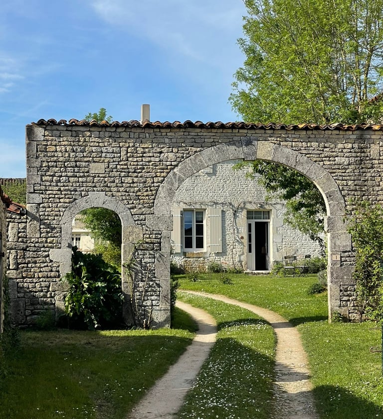 Porche d'entrée de la Métairie