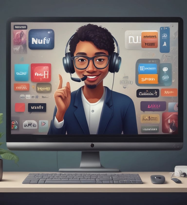 black blue and yellow textile