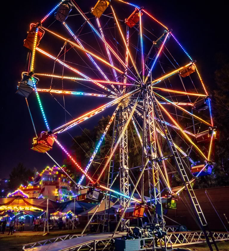 rueda de la fortuna en Puebla