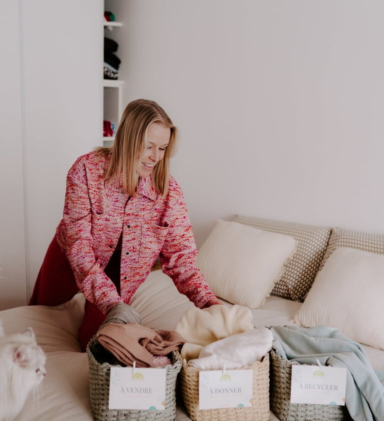 coach en rangement grenoble, Julie Robert, Rangement de Vie, tri, désencombrement et rangement