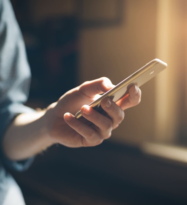 Prise de contact pour une formation spirituelle via téléphone