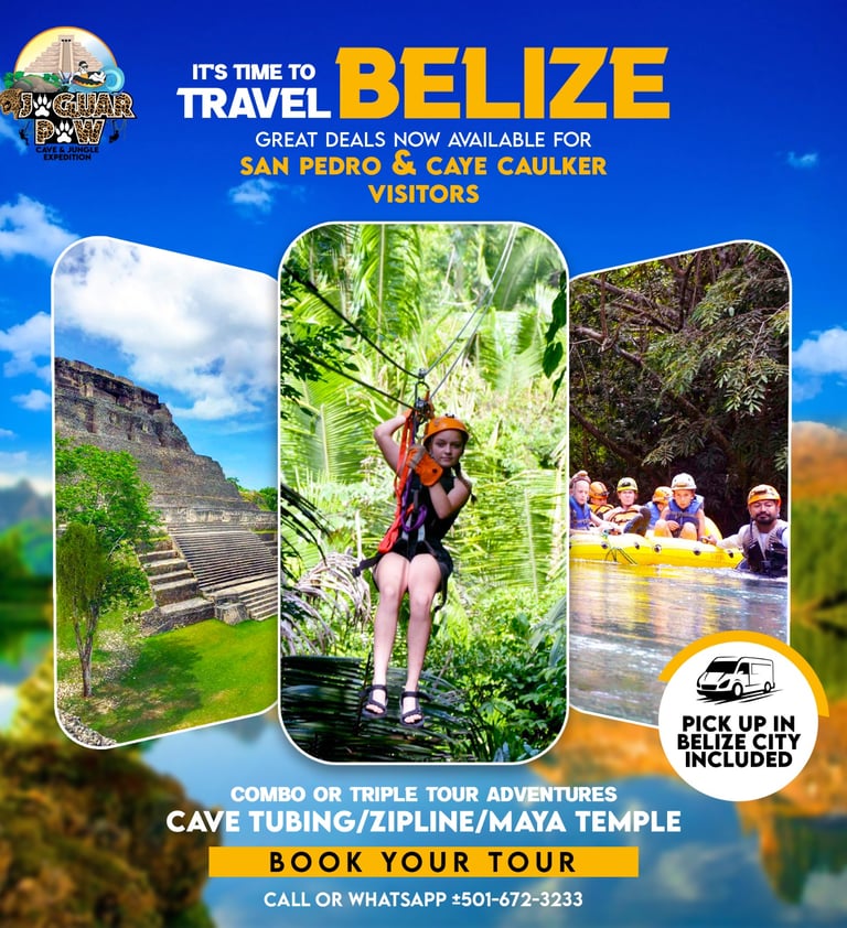 Explore with us Jaguar Paw Belize