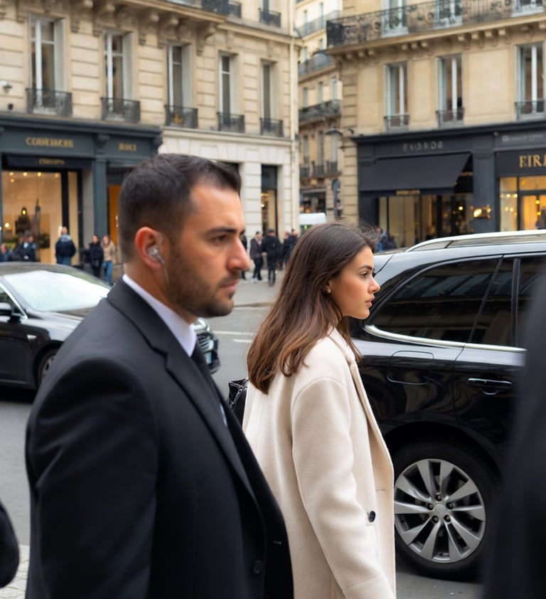 Bodyguard in Paris