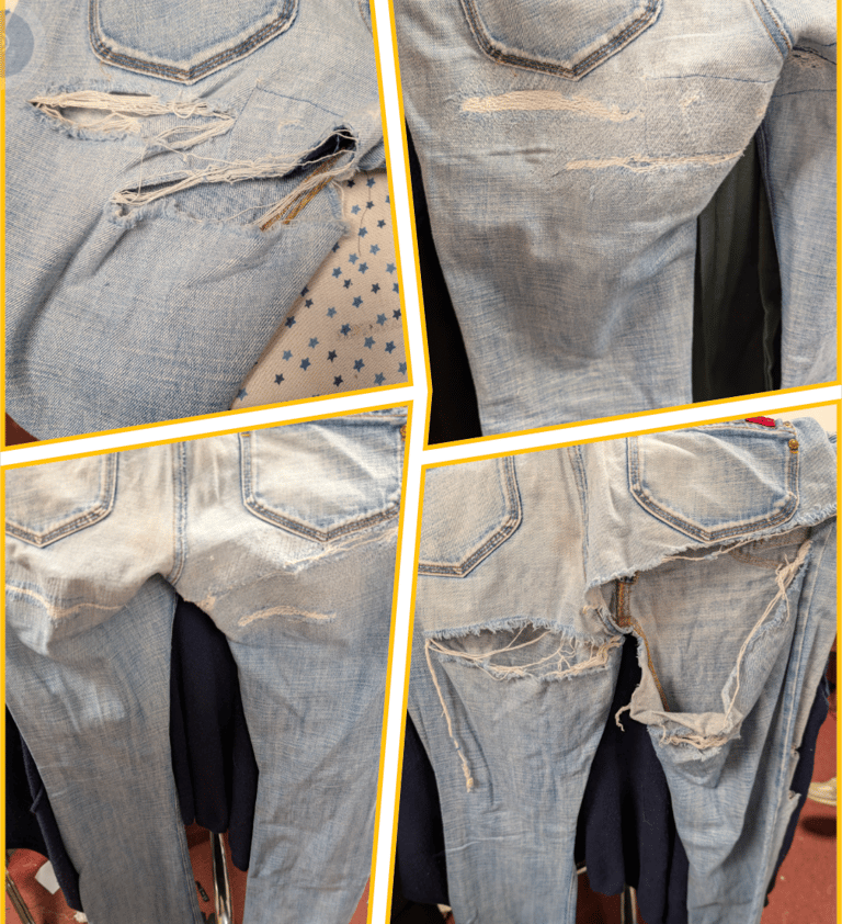 Kaputte Hose