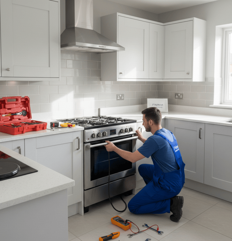 Electric Cooker Installation In Birmingham With Tools
