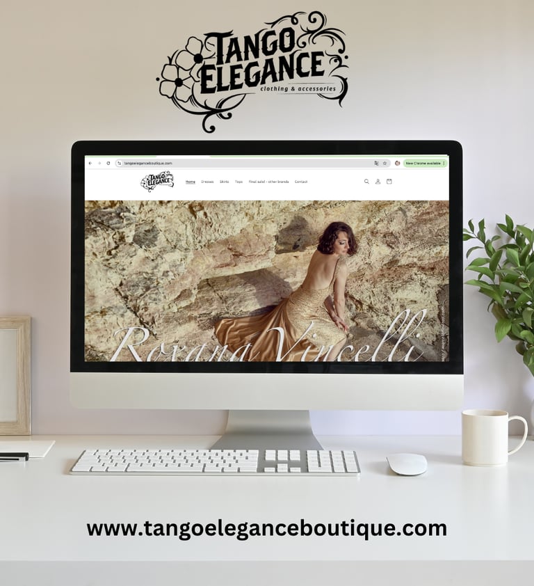 online tango dress shop