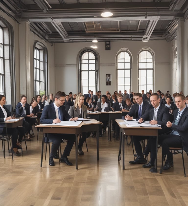 a man riding a skateboard down the side of a ramp