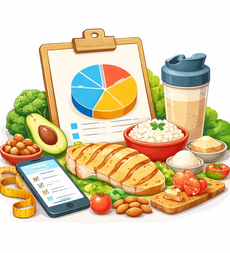 Plan de alimentación saludable y equilibrada