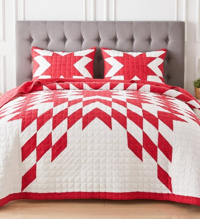Red Star Quilt