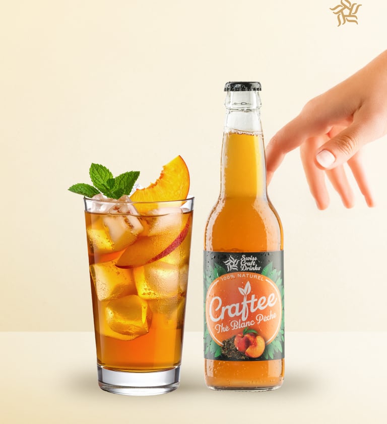 Ice tea peche