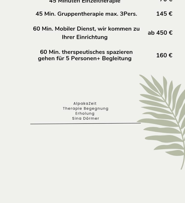  Angebote der tiergestützte Therapie