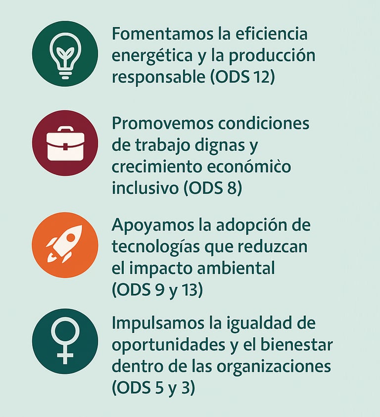 Objetivos de Desarrollo Sostenible bases para ConsultoRS