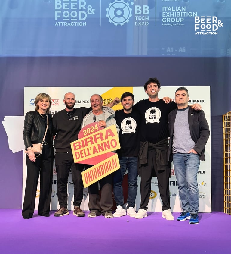 Birrificio artigianale Ritual Lab miglior birra dell'anno craft beer per bar pub pizzerie