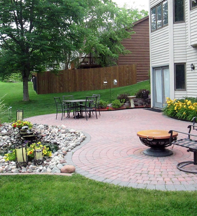 paver patio in woodbury MN 