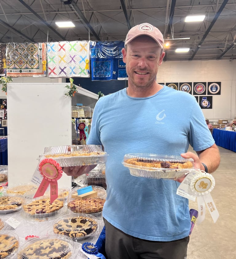 me at the state fair pie competition