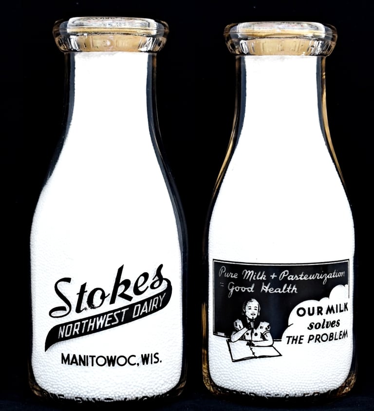Wisconsin Milk Bottle
