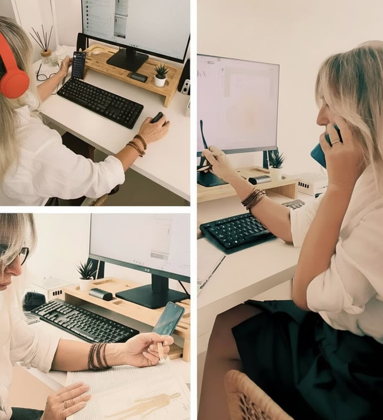 Valeria Angeletti al lavoro: consulenza personalizzata per riequilibrio metabolico online