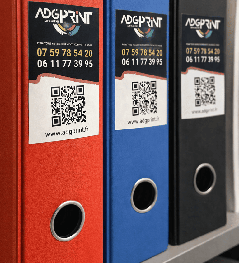 IMPRESSION D’ÉTIQUETTES SUR DES FICHIERS ET DES DOSSIERS À NARBONNE