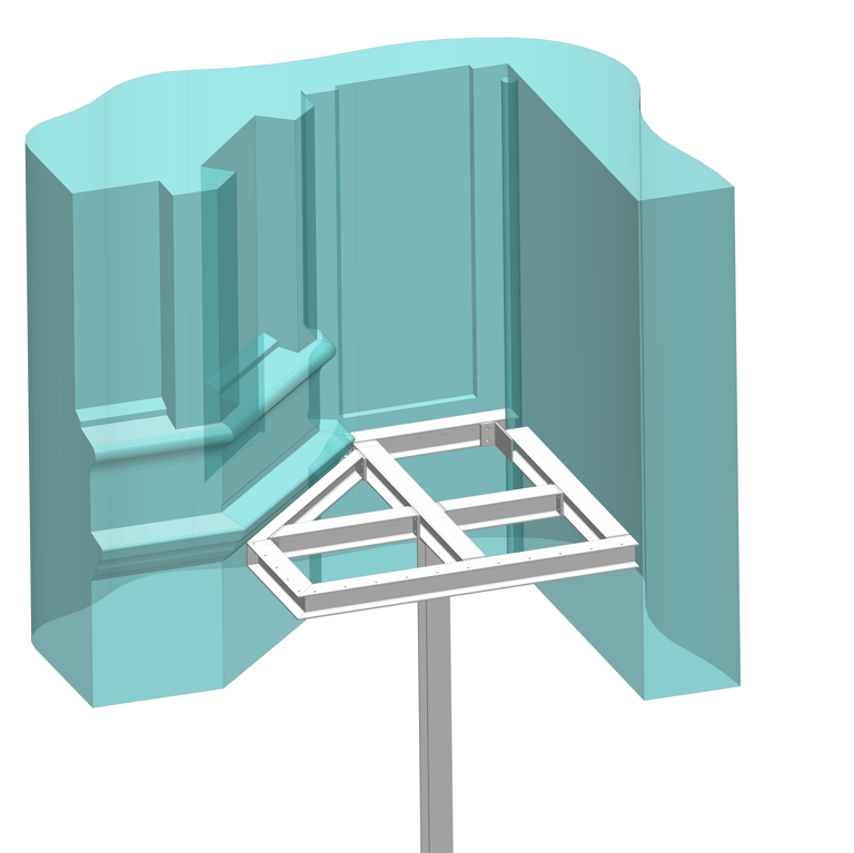 Modeled Lidar Scan
