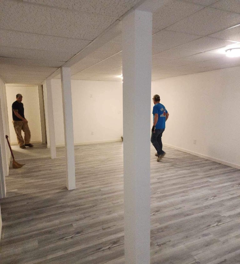 AG's General Contractor finished basement and addition