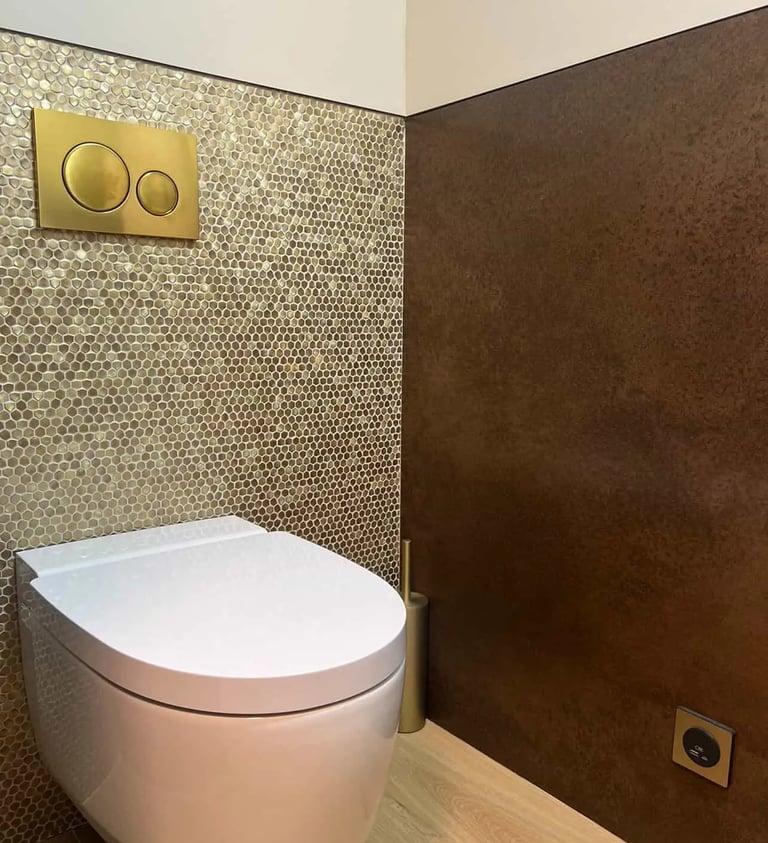 création WC suspendu à dives-sur-mer