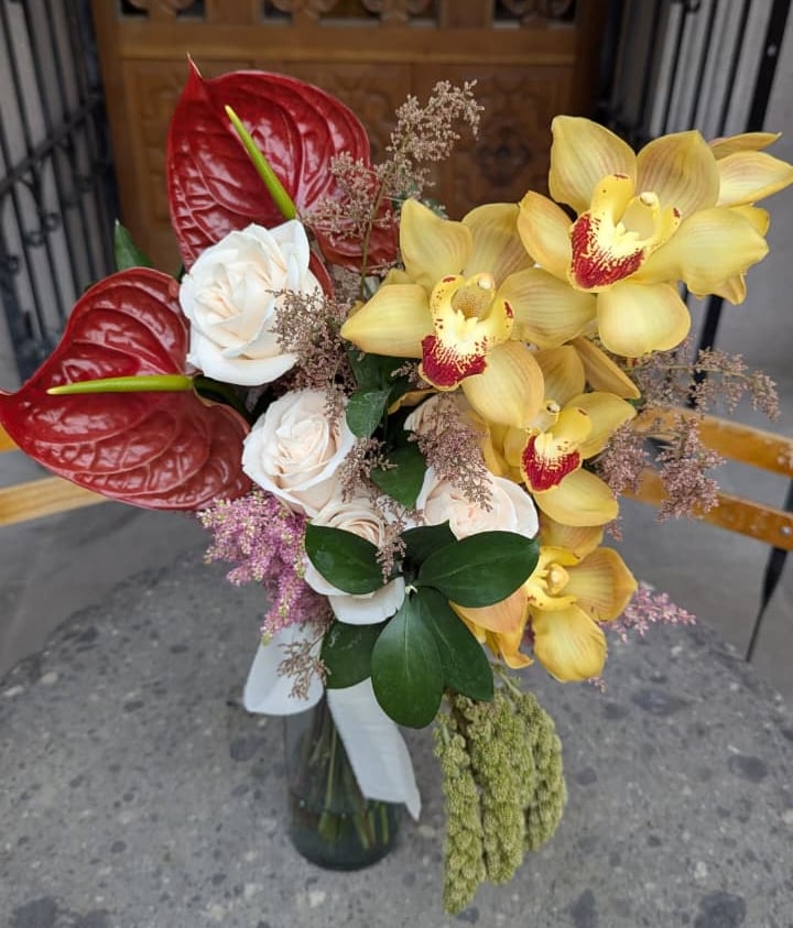 ramo de novia  monterrey diseño floral Amor de Flores