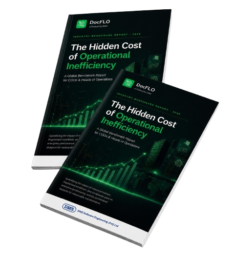 DocFLO industry benchmark report on the hidden cost of operational inefficiency for COOs.