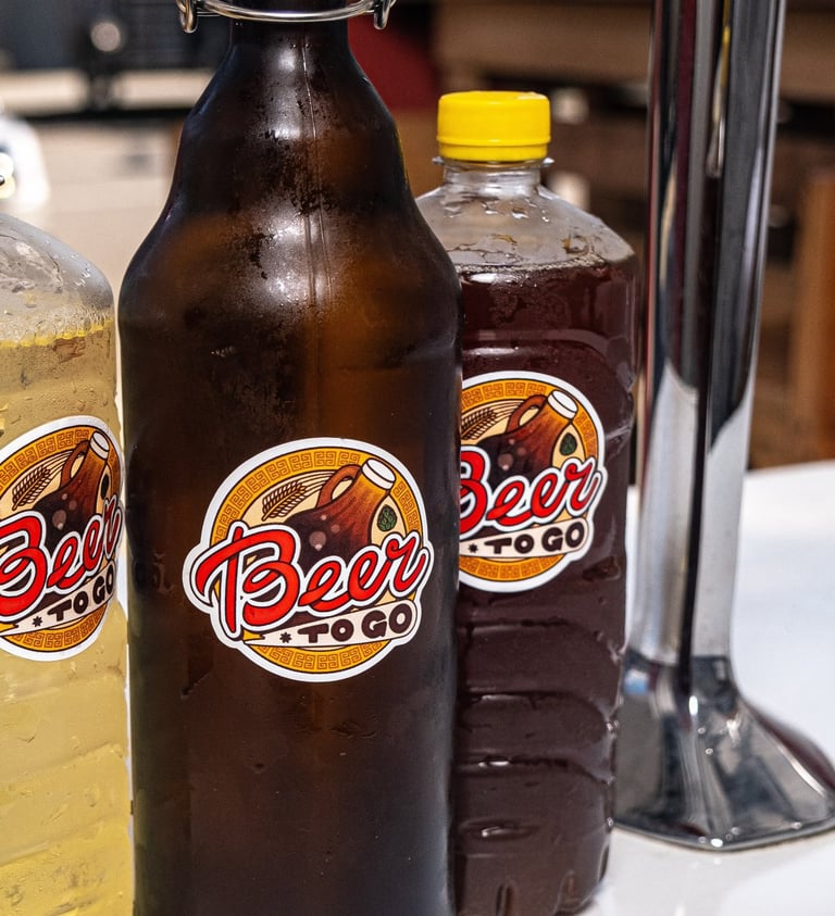 Botellones de cerveza